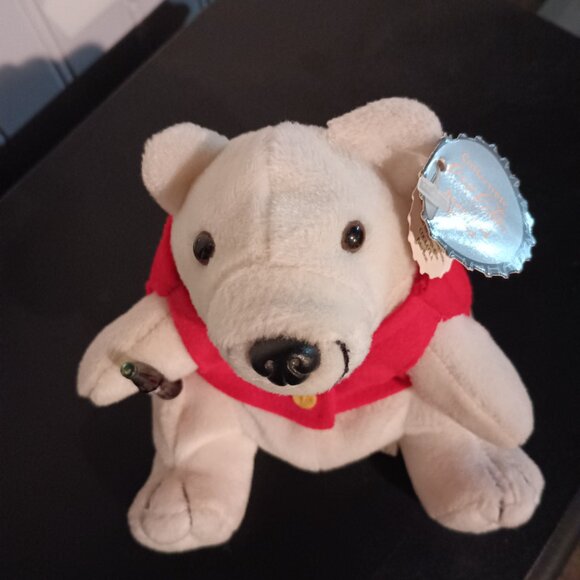 Coca Cola Bean Bag Plush Bear 1997 - Picture 2 of 11